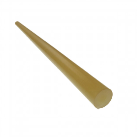 Accesorii lipit - Bara galbena silicon 11mm diametru x 270mm lungime, 26g, baton rezerva pentru pistol de lipit