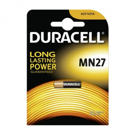 Baterii Alcaline A27 MN27 - Baterie Alcalina Duracell MN27, 12V