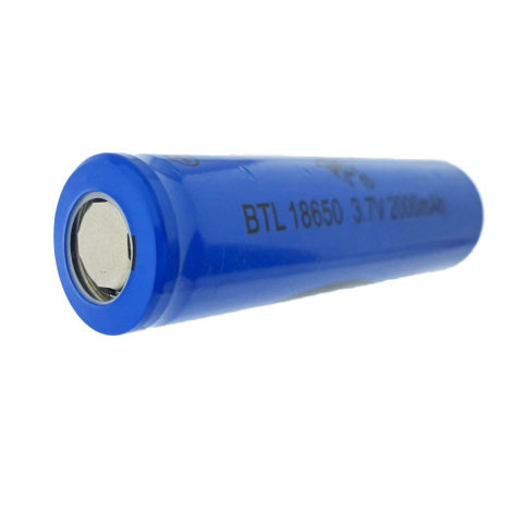 Baterie 18650, 2000mAh, 3.7V, Cap Plat (Flat Top), pentru Pachete de Baterii, Echipamente DIY si Aplicatii cu Curent Mediu [1]