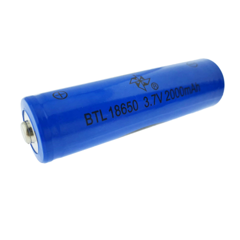 Baterie 18650, 2000mAh, 3.7V, Cu Buton, pentru Lanterne, Vape-uri si Dispozitive Portabile cu un Singur Element [5]