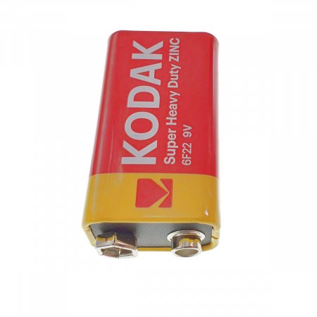 Baterie 9V 6F22, Kodak, Super Heavy Duty Zinc, ambalata in folie [4]