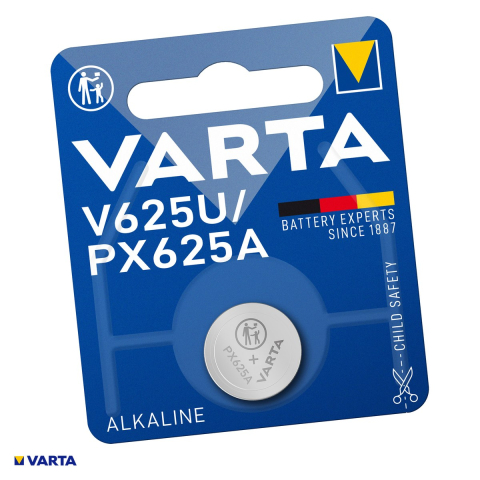 Baterii Alcaline speciale (LR11, LR9, 4LR61, LR61) - Baterie alcalina VARTA LR9 625A, 1.5 V, 15.6 x 6.2 mm, in blister