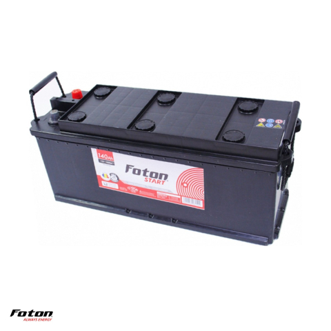 Baterii auto si moto - Baterie auto Foton Start, 12 V, 140 Ah, curent de pornire 1000 A, 514 x 175 x 210 mm, borna plus pe dreapta