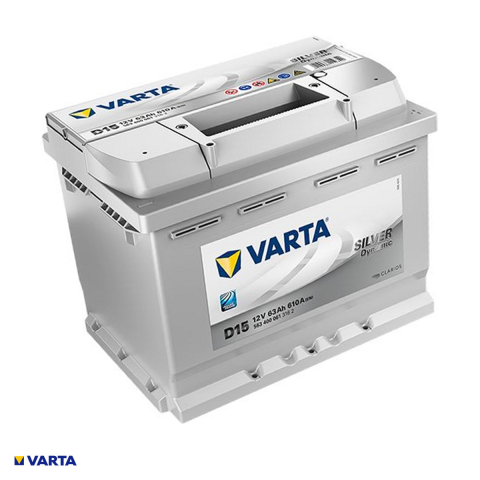 Baterie auto VARTA Dynamic SLI D15 (Silver Dynamic), 12 V, 63 Ah, curent de pornire 610 A, 242 x 175 x 190 mm, borna plus pe dreapta, 563400061 [0]