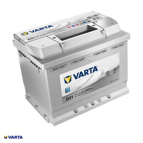 Baterii auto si moto - Baterie auto VARTA Dynamic SLI D21 (Silver Dynamic), 12 V, 61 Ah, curent de pornire 600 A, 242 x 175 x 175 mm, borna plus pe dreapta, 561400060