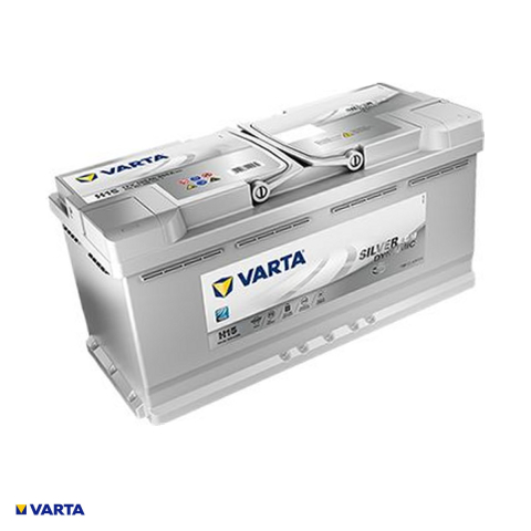 Baterii auto si moto - Baterie auto VARTA Silver Dynamic AGM pentru Start Stop, 12 V, 105 Ah, curent de pornire 950 A, 394 x 175 x 190 mm, borna plus pe dreapta, 605901095