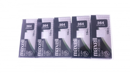 Baterie buton Silver MAXELL SR621SW / 364 / AG1 / [3]
