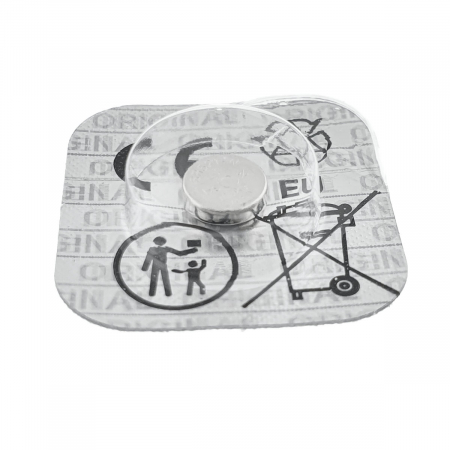 Baterie de ceas tip buton, Maxell SR521SW / 379 / AG0, 1.55V, 5.8mm diametru x 2.15mm inaltime, capacitate 13-16 mAh, oxid de argint, in blister o bucata [2]
