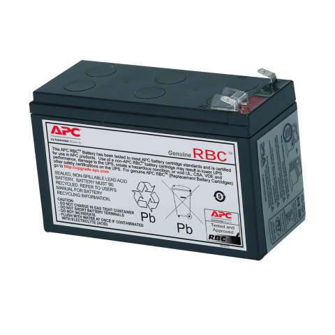 Sisteme UPS - Baterie de schimb pentru UPS APC RBC17, plumb-acid, 12 V, 9 Ah, pentru Back-UPS BE850G2, BE1050G2, BK650EI, BX750MI, BX950MI, BXS750MI si BXS950MI, negru, RBC17