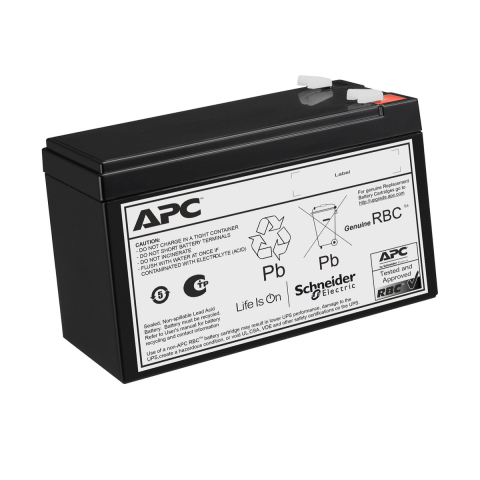 Sisteme UPS - Baterie de schimb pentru UPS APC RBC176, plumb-acid, 24 V, 7 Ah, pentru Back-UPS BX1600MI, negru, APCRBC176