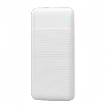 Baterie externa, powerbank Platinet 45721, 10000 mAH li-polimer, 2 x USB, 1 x Type C, 1 x microUSB, LED, alb [2]