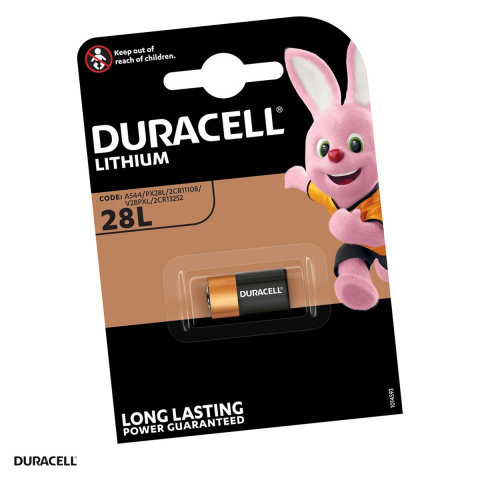 Baterii Foto - Baterie litiu Duracell 2CR1/3N PX28L, 6 V, 160 mAh, Li-MnO2, echivalent PX28L, V28PXL, 2CR11108, 13 x 25.2 mm, baterie foto, in blister
