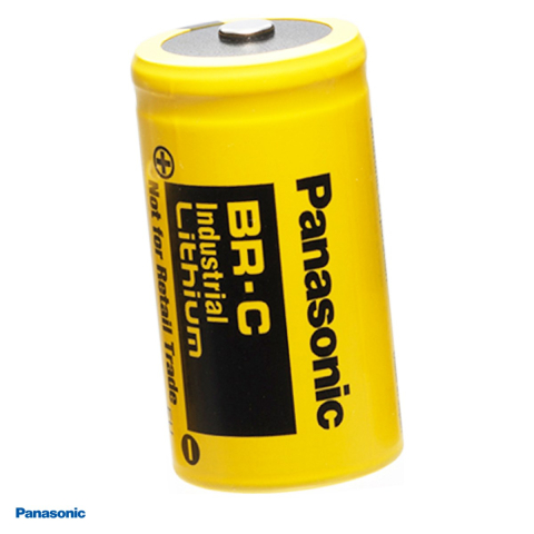 Baterii Litiu - Baterie litiu Panasonic BR-C, 3 V, 5000 mAh, 26.2 x 50 mm, in blister