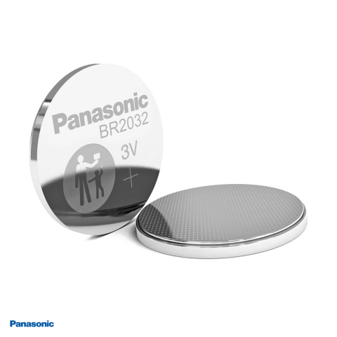 Energy - Baterie litiu Panasonic BR2032, litiu - monofluorura de carbon, 3 V, 190 mAh, 20 x 3.2 mm, bulk (vrac)