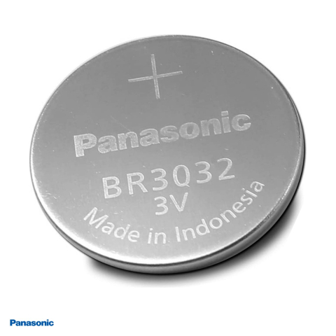 Energy - Baterie litiu Panasonic BR3032, litiu - monofluorura de carbon, 3 V, 500 mAh, 30 x 3.2 mm, bulk (vrac)