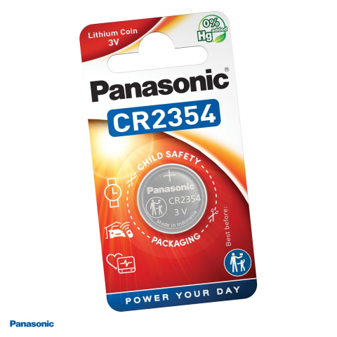 Energy - Baterie litiu Panasonic CR2354, litiu - dioxid de mangan, 3 V, 560 mAh, 23 x 5.4 mm, in blister