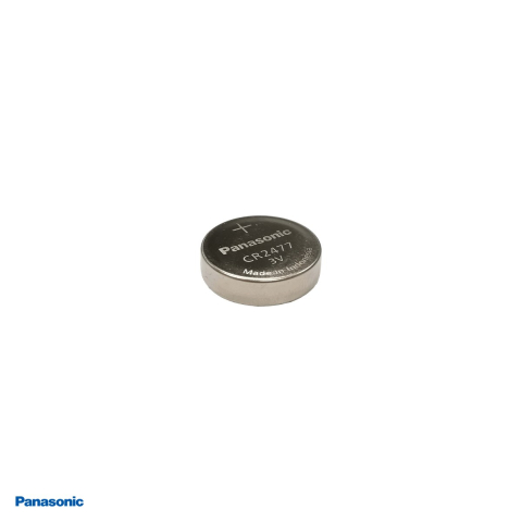 Baterie litiu Panasonic CR2477, litiu - dioxid de mangan, 3 V, 1000 mAh, 24.5 x 7.7 mm, in blister [3]