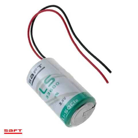 Energy - Baterie litiu Saft LS 33600 FL D, 3.6 V, 17000 mAh, Li-SOCl2, 33.4 x 61.6 mm, cu fire (FL), bulk