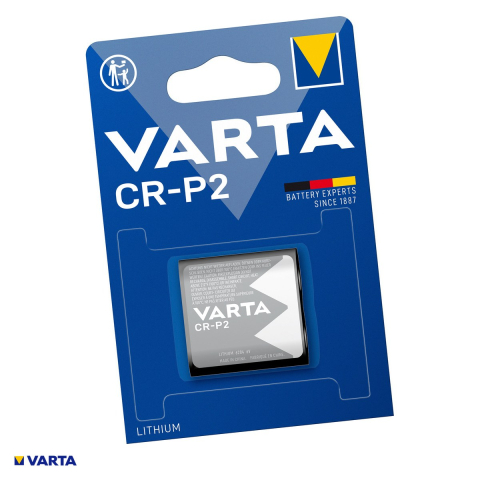 Energy - Baterie litiu VARTA CR-P2, 6 V, 1450 mAh, Li-MnO2, echivalent CRP2, DL223, 223, 35 x 19.5 x 36 mm, baterie foto, in blister