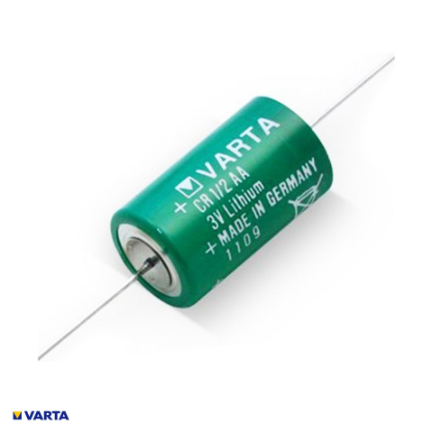 Baterii Litiu - Baterie litiu VARTA CR1/2AA (CR14250), 3 V, 950 mAh, 14.5 x 25.5 mm, cu terminale de lipit, bulk (vrac)