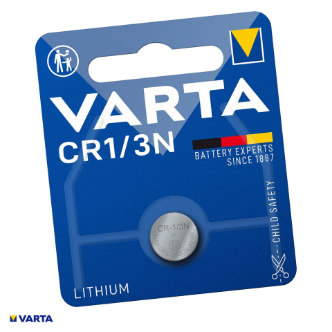 Energy - Baterie litiu VARTA CR1/3N, 3 V, 170 mAh, Li-MnO2, echivalent 2L76, DL1/3N, CR11108, 11.6 x 10.8 mm, baterie foto, in blister