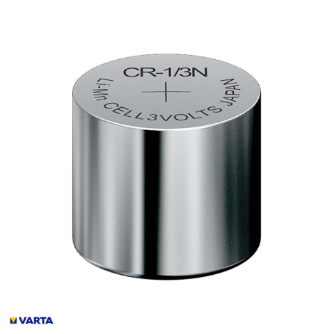 Baterie litiu VARTA CR1/3N, 3 V, 170 mAh, Li-MnO2, echivalent 2L76, DL1/3N, CR11108, 11.6 x 10.8 mm, baterie foto, in blister [3]