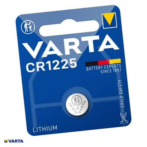 Energy - Baterie litiu VARTA CR1225, litiu - dioxid de mangan, 3 V, 48 mAh, 12.5 x 2.5 mm, in blister