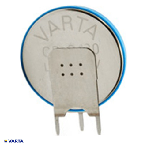 Energy - Baterie litiu VARTA CR2025-SLF2/1, cu 3 pini pentru montaj vertical, litiu - dioxid de mangan, 3 V, 20 x 2.5 mm, bulk (vrac)
