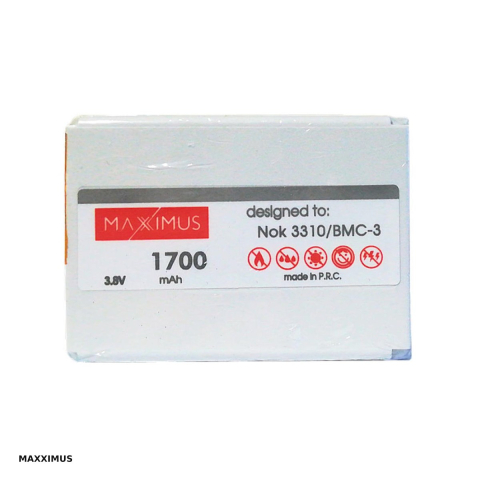 Baterii telefon - Baterie Maxximus pentru Nokia 3310, 1700 mAh, Li-Ion