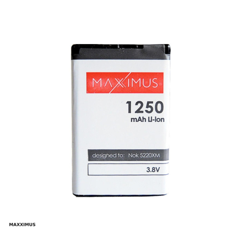 Baterii telefon - Baterie Maxximus pentru Nokia 5220XM, 1250 mAh, Li-Ion