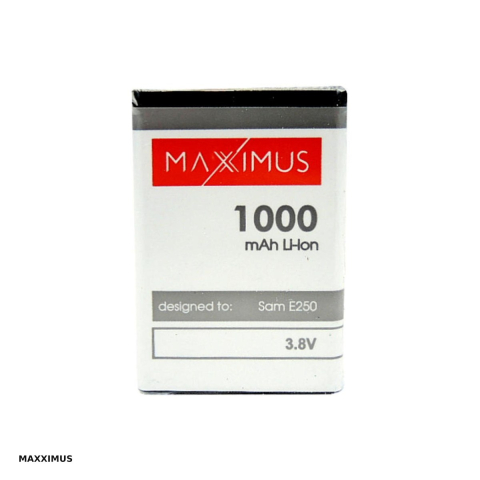 Baterii telefon - Baterie Maxximus pentru Samsung E250, 1000 mAh, Li-Ion