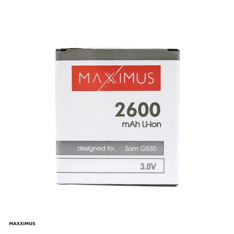 Baterii telefon - Baterie Maxximus pentru Samsung G530 Grand Prime, 2600 mAh