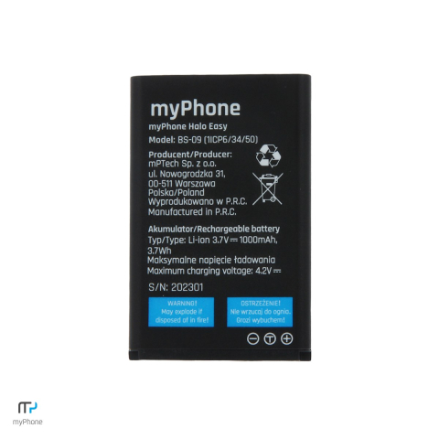 Baterie pentru myPhone Halo Easy, 1000 mAh [3]