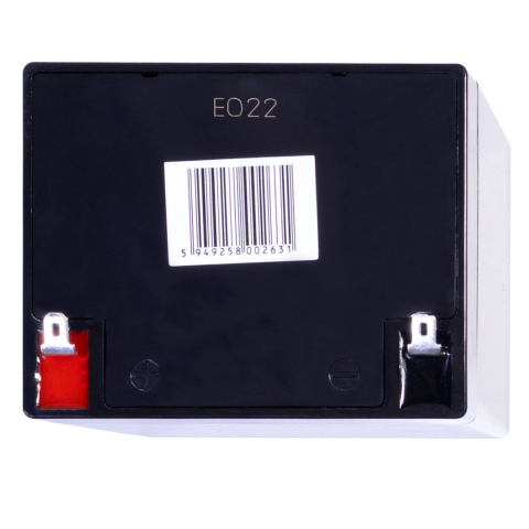 Baterie Reincarcabila F1/T1 12V Stationara VRLA 5.05Ah AGM, Dimensiuni 90x70x107 mm, TED Electric GBS12505, pentru sisteme de securitate, de alarma, control acces, sisteme CCTV [2]