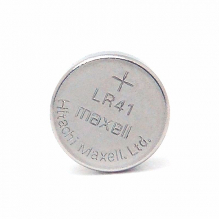 Baterii alcaline Maxell, tip buton, LR41, AG3, 392A,10 bucati/blister [2]