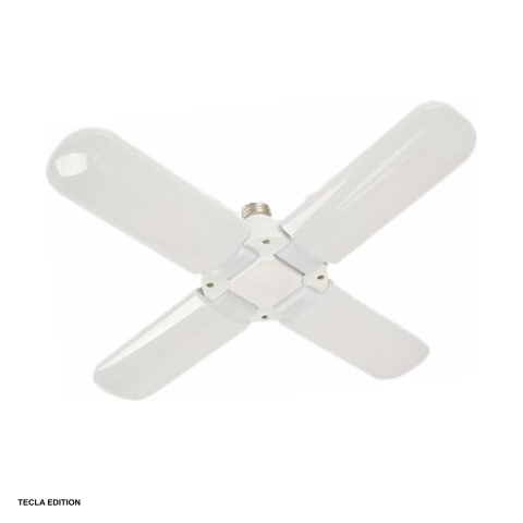 Iluminare si Electrice - Bec LED E27 DL65903, 60 W, 4800 lm, 230 V, 6500 K lumina rece, 4 brate pliabile