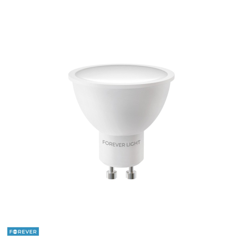 GU10 lumina calda - Bec LED Forever Light GU10, 9.5 W, 920 lm, lumina calda 3000K, clasa F