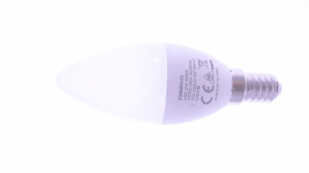 Bec Led Bulb Omega Comfort 6000K E14 7W CANDLE 43536 - OMELE14C-7W-6000 [1]