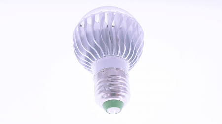 Bec Led  Spot  E27 5W RGB cu telecomanda [2]