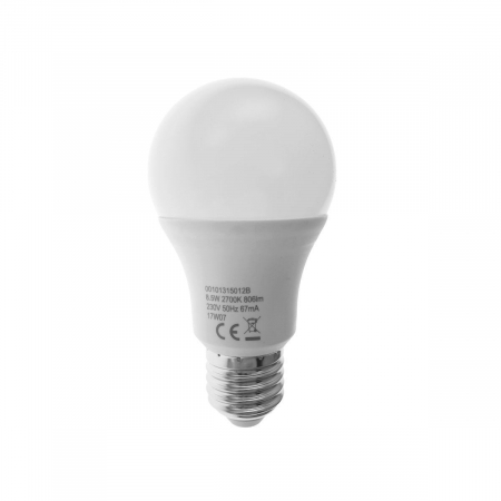 Bec LED Toshiba A60, E27, 8.5W, 806 lm, A+, lumina calda [1]