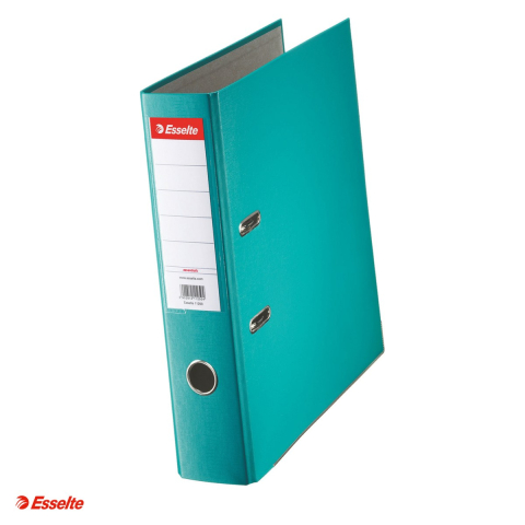 Bibliorafturi - Biblioraft Esselte Economy, PP, A4, 75 mm, capacitate 500 coli (80 g/mp), turcoaz