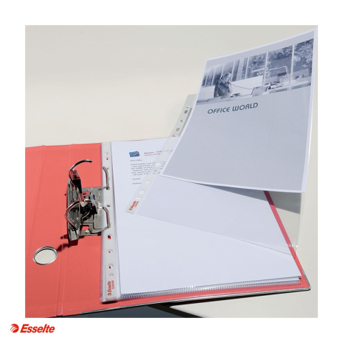Biblioraft Esselte No.1 Power Colour'Breeze, PP/PP, A4, 75 mm, capacitate 500 de coli (80 g/m²), pentru arhivare, albastru [4]