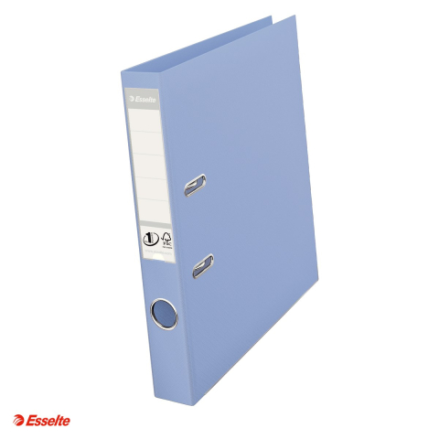 Bibliorafturi - Biblioraft Esselte No.1 Power, PP/PP, A4, 50 mm, capacitate 350 coli (80 g/mp), solea Bleu