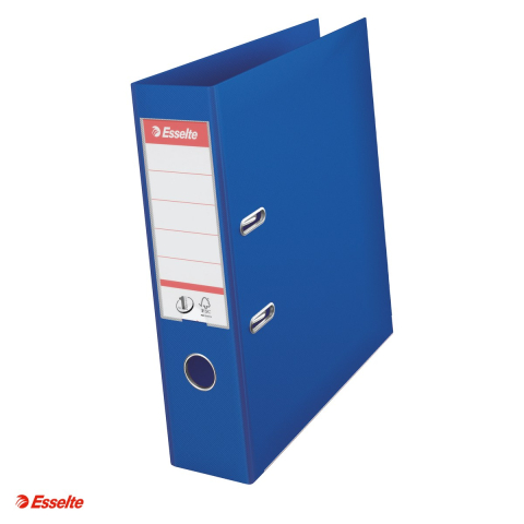 Bibliorafturi - Biblioraft Esselte No.1 Power, PP/PP, A4, 75 mm, capacitate 500 coli (80 g/mp), albastru