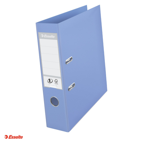 Bibliorafturi - Biblioraft Esselte No.1 Power, PP/PP, A4, 75 mm, capacitate 500 coli (80 g/mp), solea Bleu