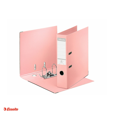 Biblioraft Esselte No.1 Power, PP/PP, A4, 75 mm, capacitate 500 coli (80 g/mp), solea Piersica [3]