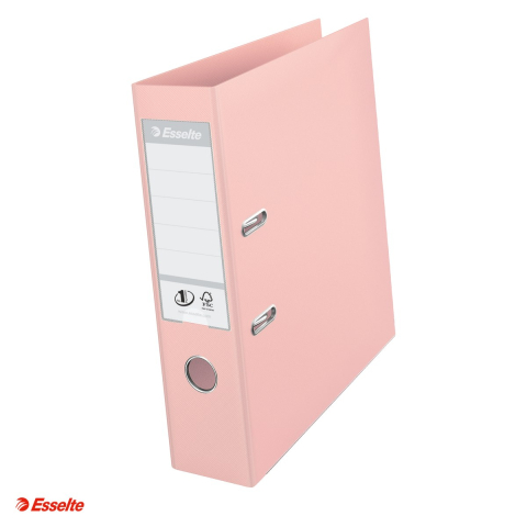 Bibliorafturi - Biblioraft Esselte No.1 Power, PP/PP, A4, 75 mm, capacitate 500 coli (80 g/mp), solea Piersica
