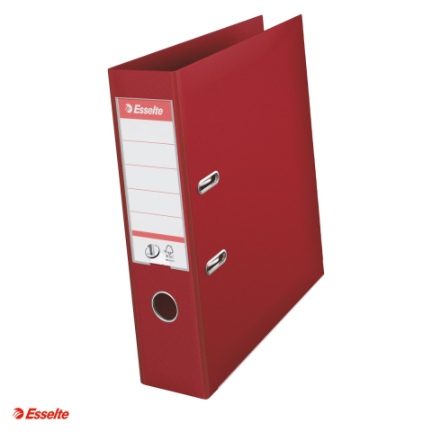 Bibliorafturi - Biblioraft Esselte No.1 Power, PP/PP, A4, 75 mm, capacitate 500 coli (80 g/mp), visiniu