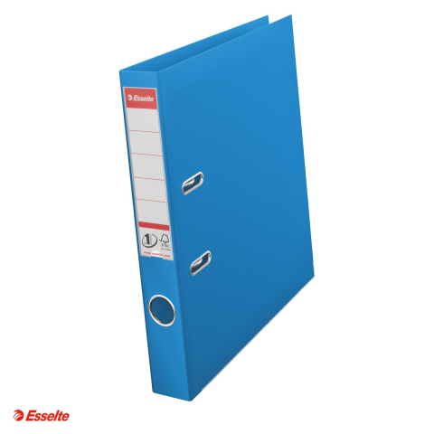 Biblioraft Esselte No.1 Power VIVIDA, PP/PP, A4, 50 mm, capacitate 350 coli (80 g/mp), albastru [0]