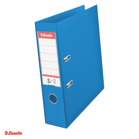 Biblioraft Esselte No.1 Power VIVIDA, PP/PP, A4, 75 mm, capacitate 500 coli (80 g/mp), albastru [0]